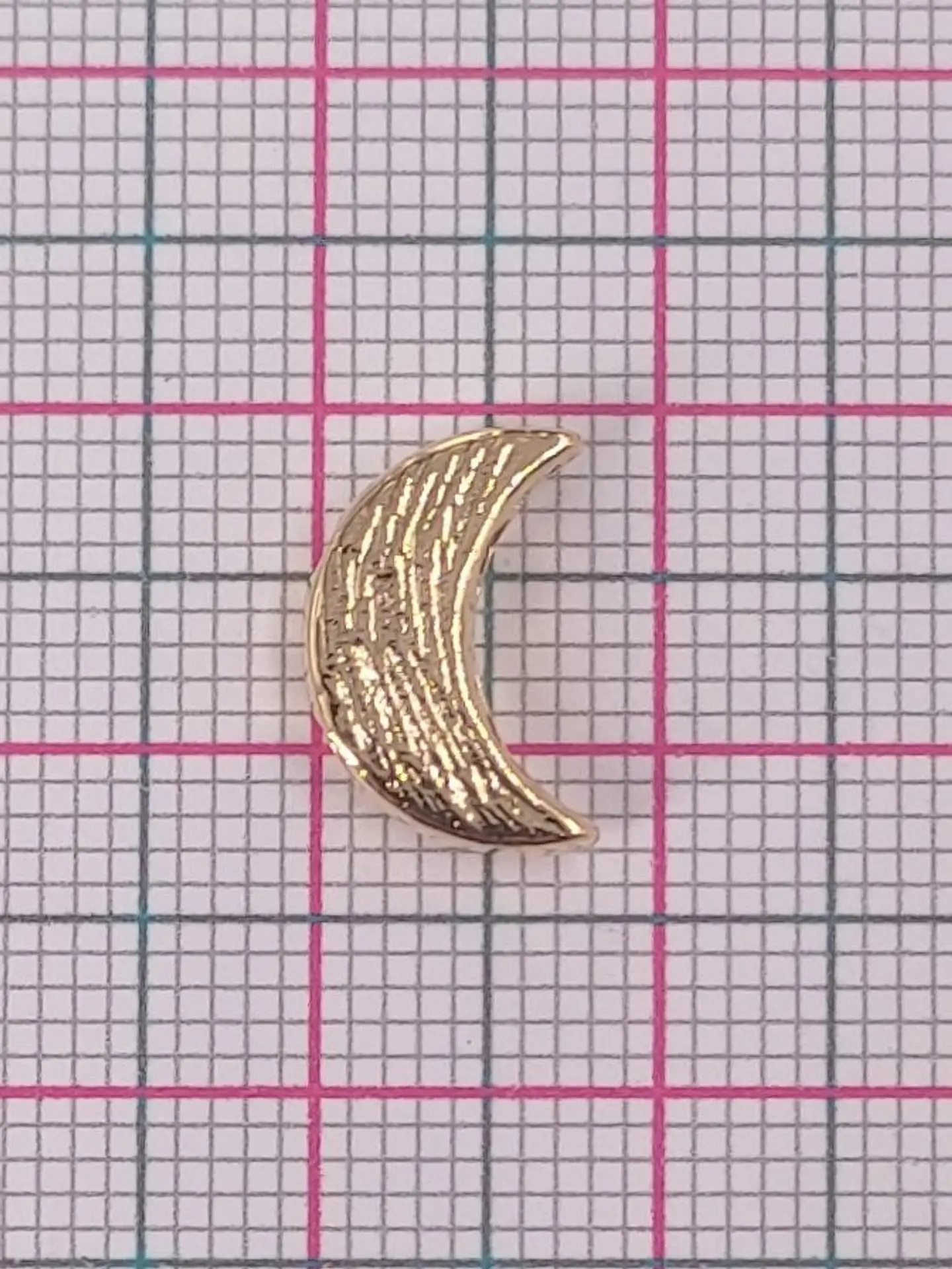 MEDIA LUNA BAÑO DE ORO 1102-GOLD 2