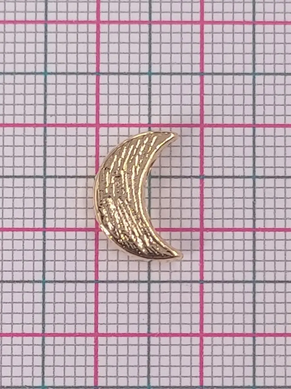 MEDIA LUNA BAÑO DE ORO 1102-GOLD 2