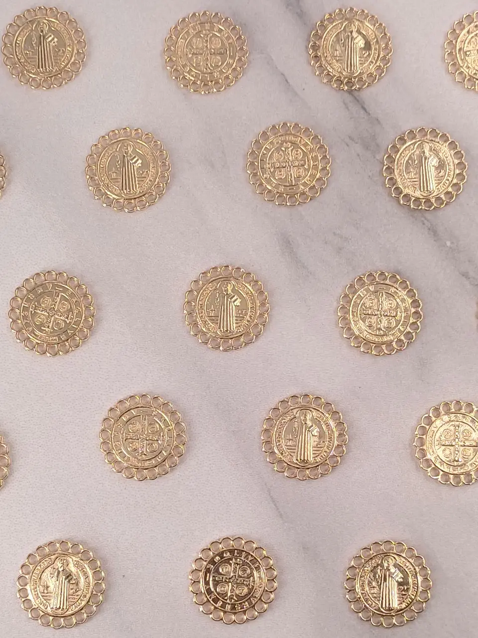 SAN BENITO BAÑO DE ORO W-7097-GOLD 1