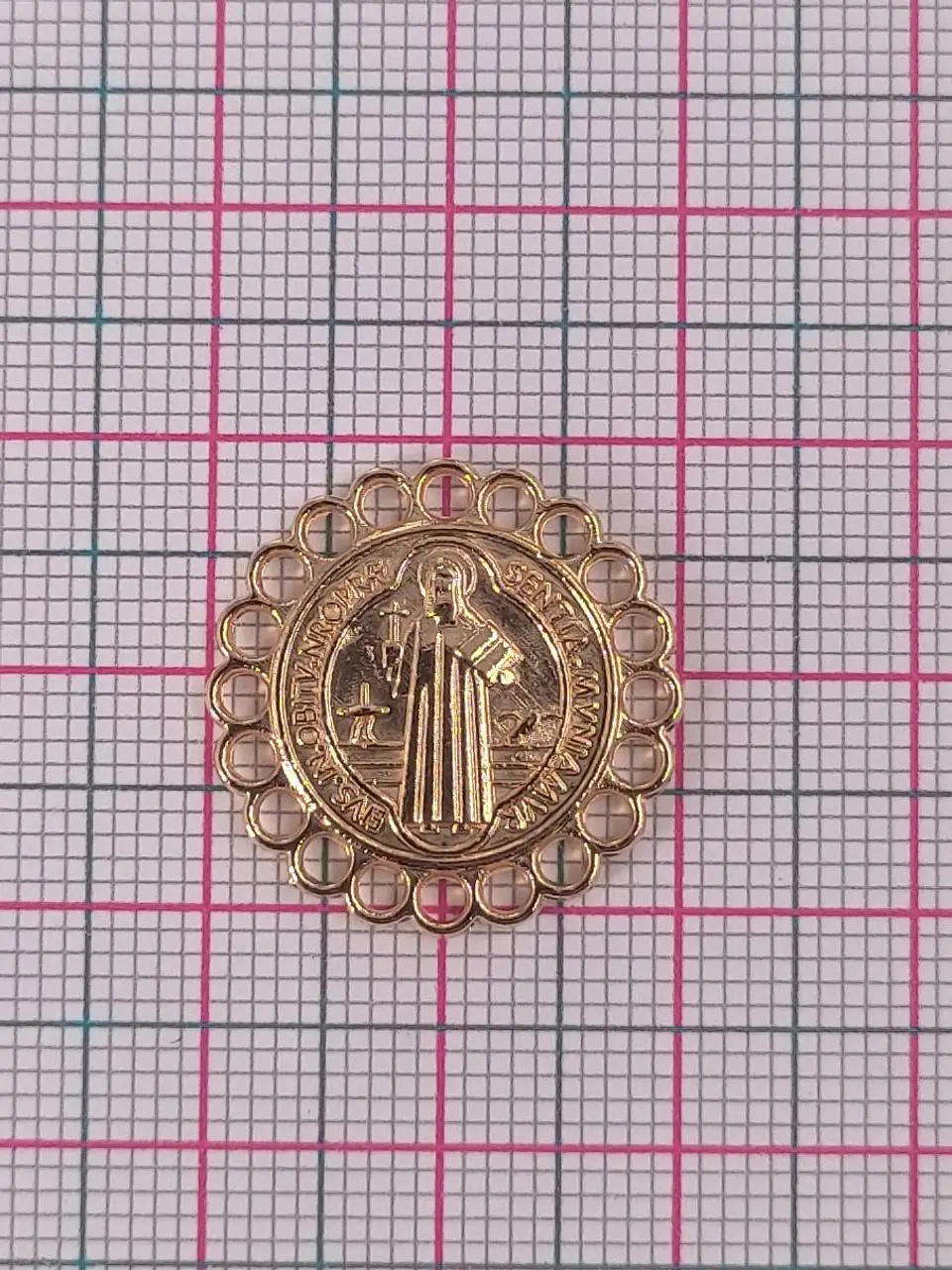 SAN BENITO BAÑO DE ORO W-7097-GOLD 2