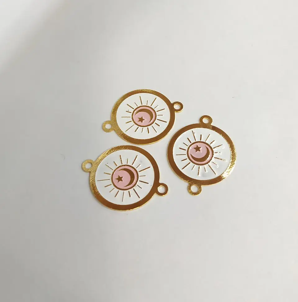 FIGURA RESINA BAÑO DE ORO T6369 6