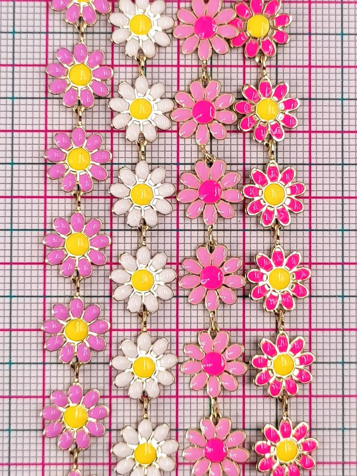 CADENA COLORES FLOR  MK-157-MT 3