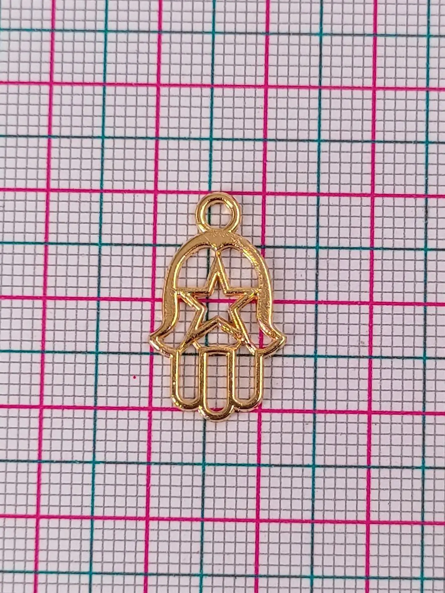 MANO HAMSA BAÑO DE ORO T7031 2