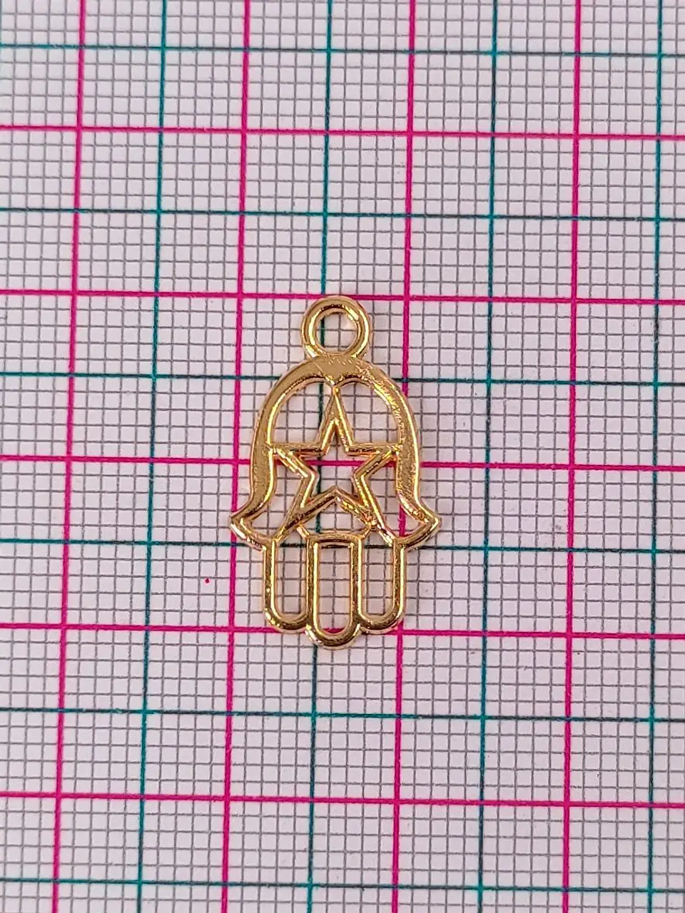 MANO HAMSA BAÑO DE ORO T7031 2