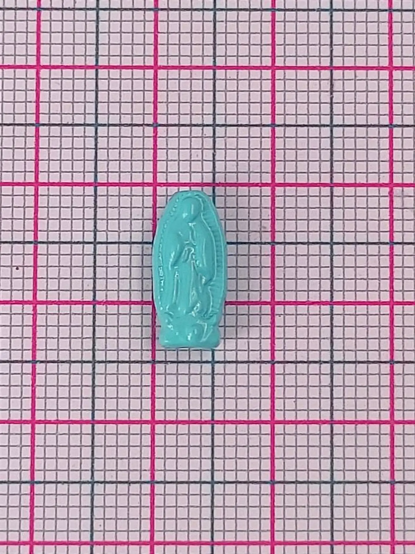 VIRGEN PINTADA ZAMAK GW-5181/COLOR  2