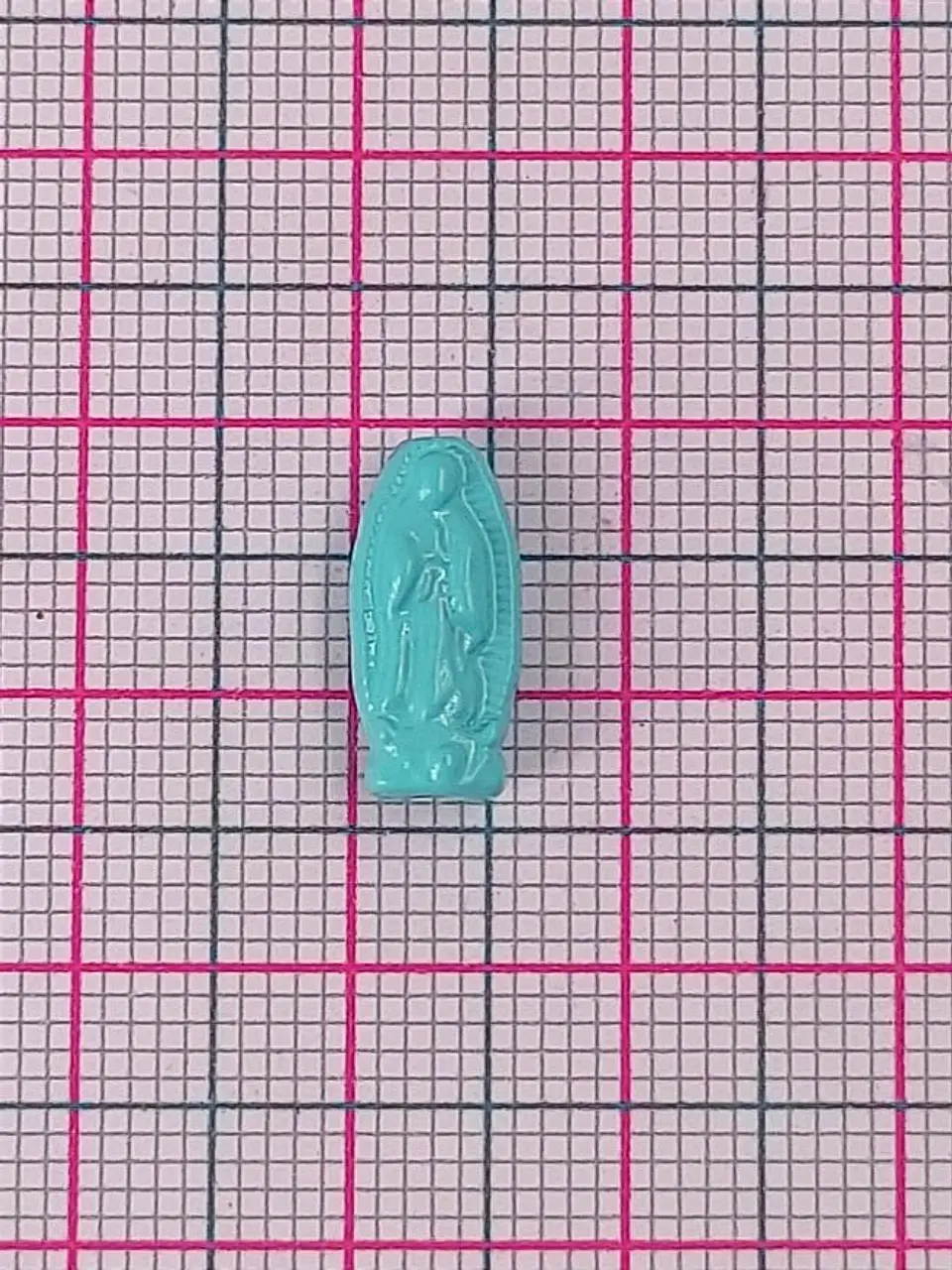 VIRGEN PINTADA ZAMAK GW-5181/COLOR  2