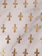 CRUZ MINI DIJE BAÑO DE ORO T5261                                - Miniatura 1