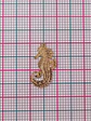 CABALLO DE MAR MINI DIJE BAÑO DE ORO T5861-1 - Miniatura 2