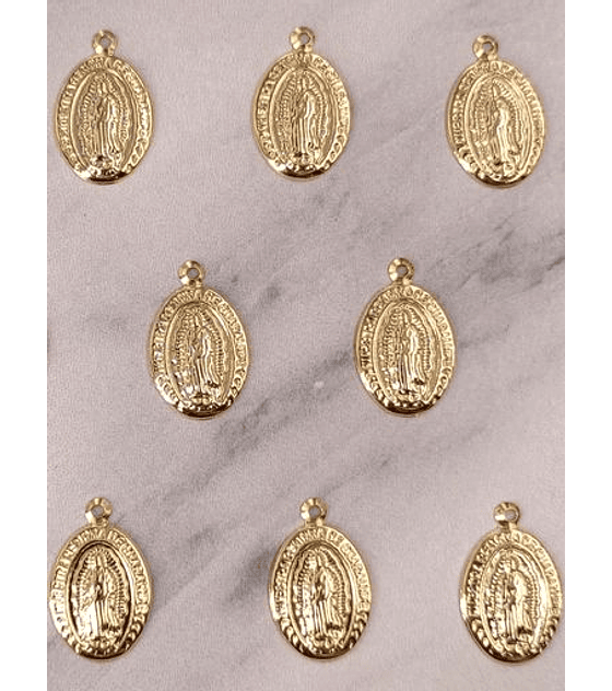 MINIDIJE VIRGEN  BAÑO DE ORO  TP-081                           