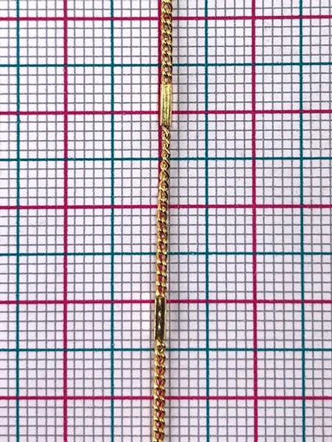 CADENA 1.5MM BAÑO DE ORO M-2319P                                   