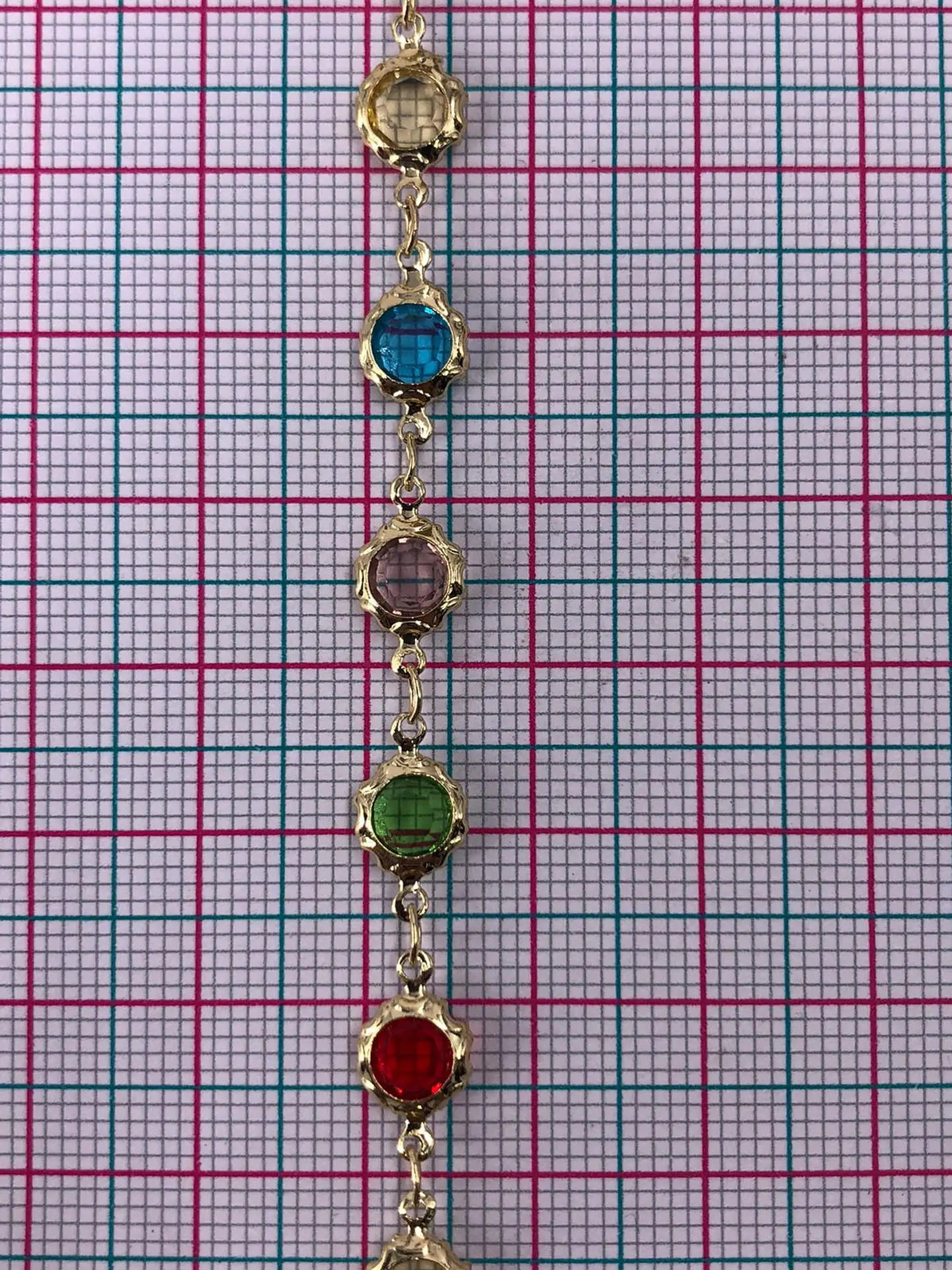 CADENA CIRCON COLORES MK-187/COLOR  2