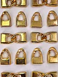 CANDADO BAÑO DE ORO W1417-GOLD                                          - Miniatura 1