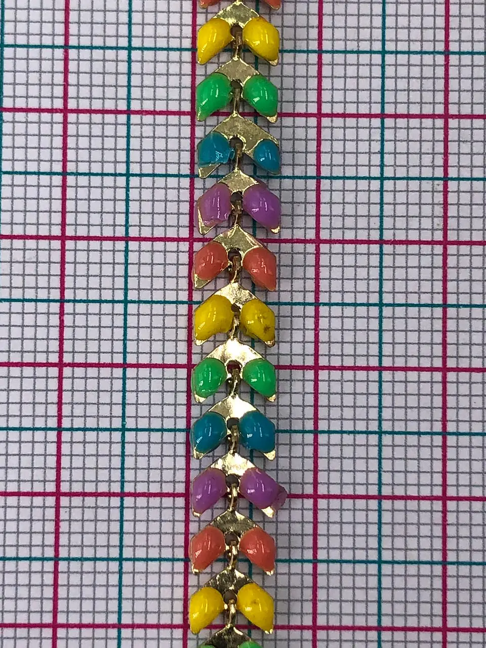 CADENA ESPIGA COLORES MK-178-MT 2