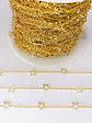 CADENA ESTRELLA BAÑO DE ORO MK-189-MT - Miniatura 1