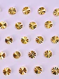 CIRCULO GRABADO BAÑO DE ORO PT00061- - Miniatura 1