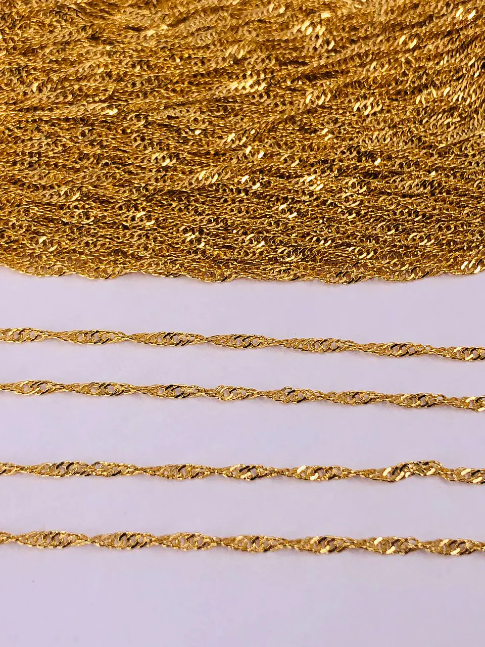 CADENA BAÑO DE ORO M-5052-45 1