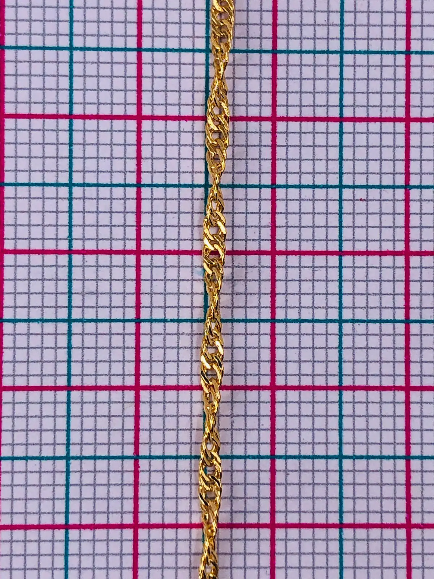 CADENA BAÑO DE ORO M-5052-45 2