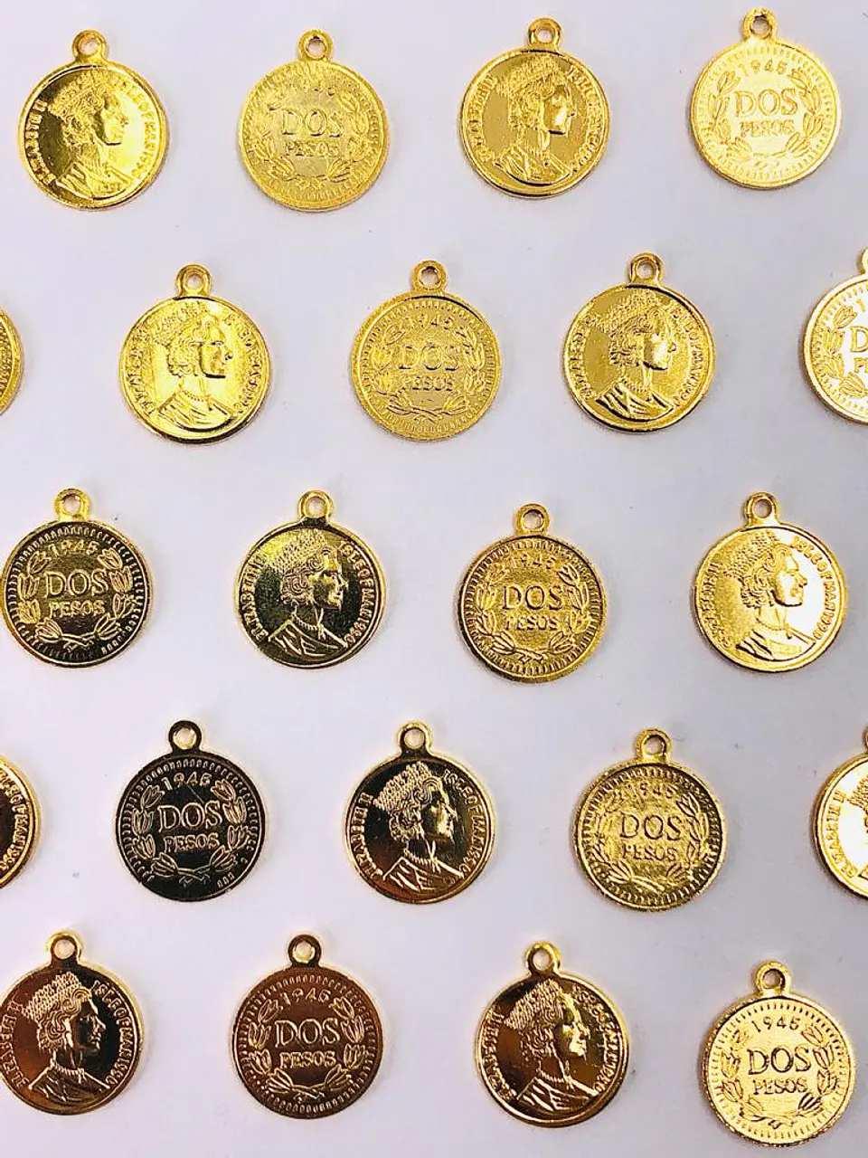 MONEDA BAÑO DE ORO T6114  1