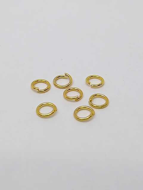 ARGOLLA BAÑO DE ORO 4MM