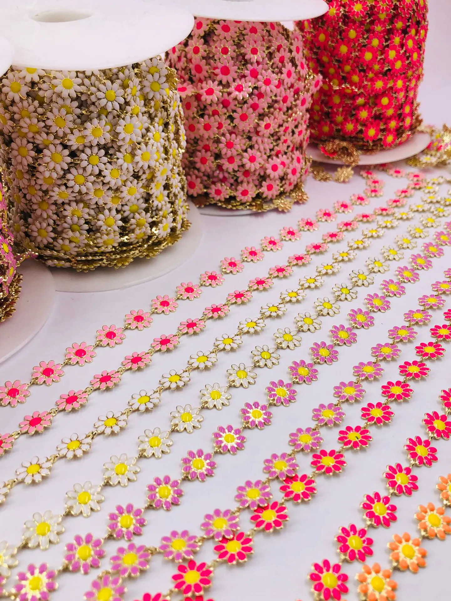 CADENA COLORES FLOR  MK-157-MT 1