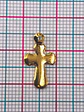 CRUZ MINI DIJE BAÑO DE ORO T3861                  - thumbnail 2