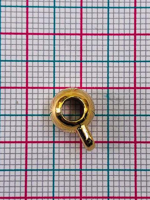 BALÍN CARGADOR BAÑO DE ORO W109-GOLD