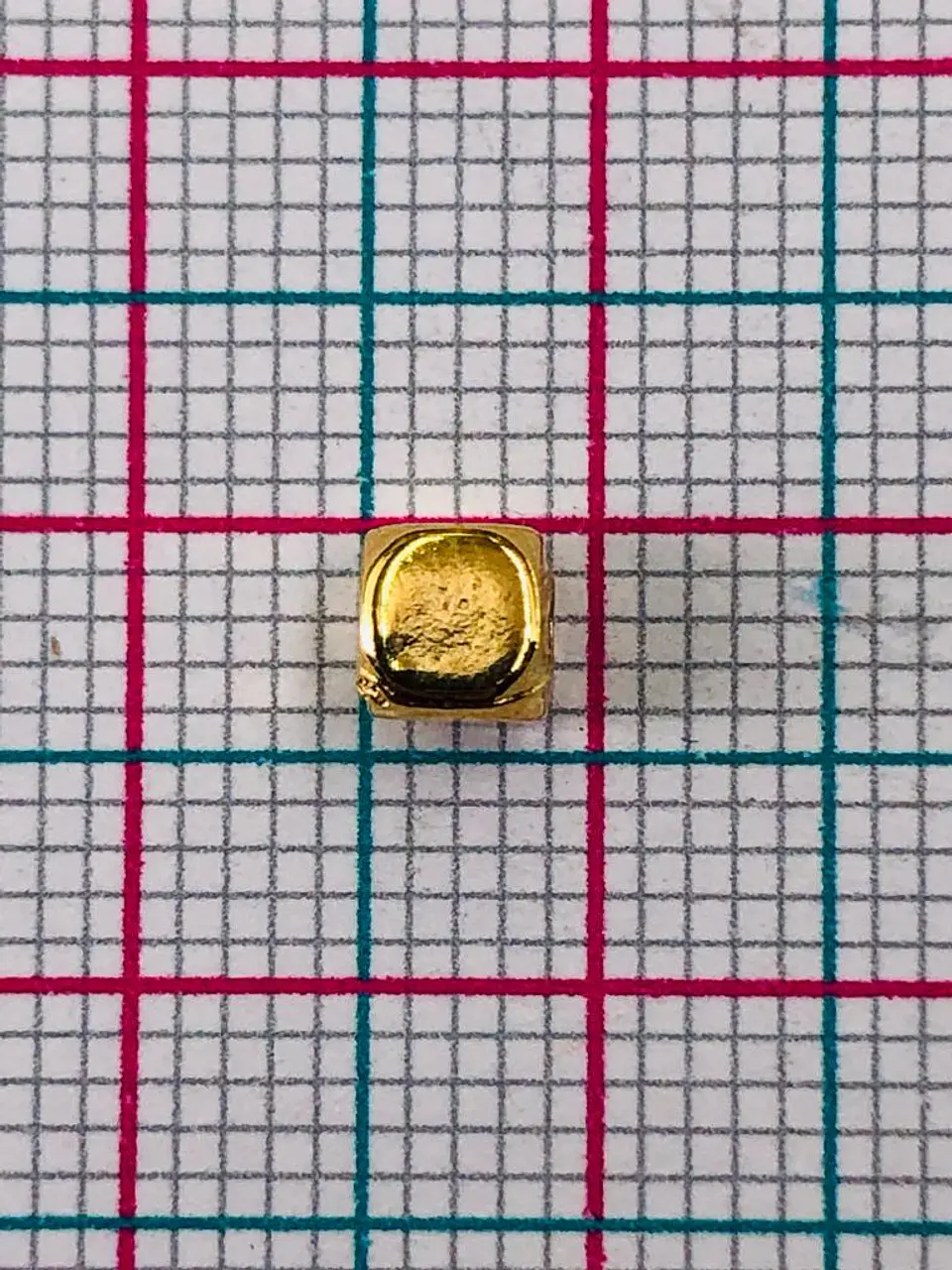 CUBO BAÑO DE ORO C1246-1-GOLD 2