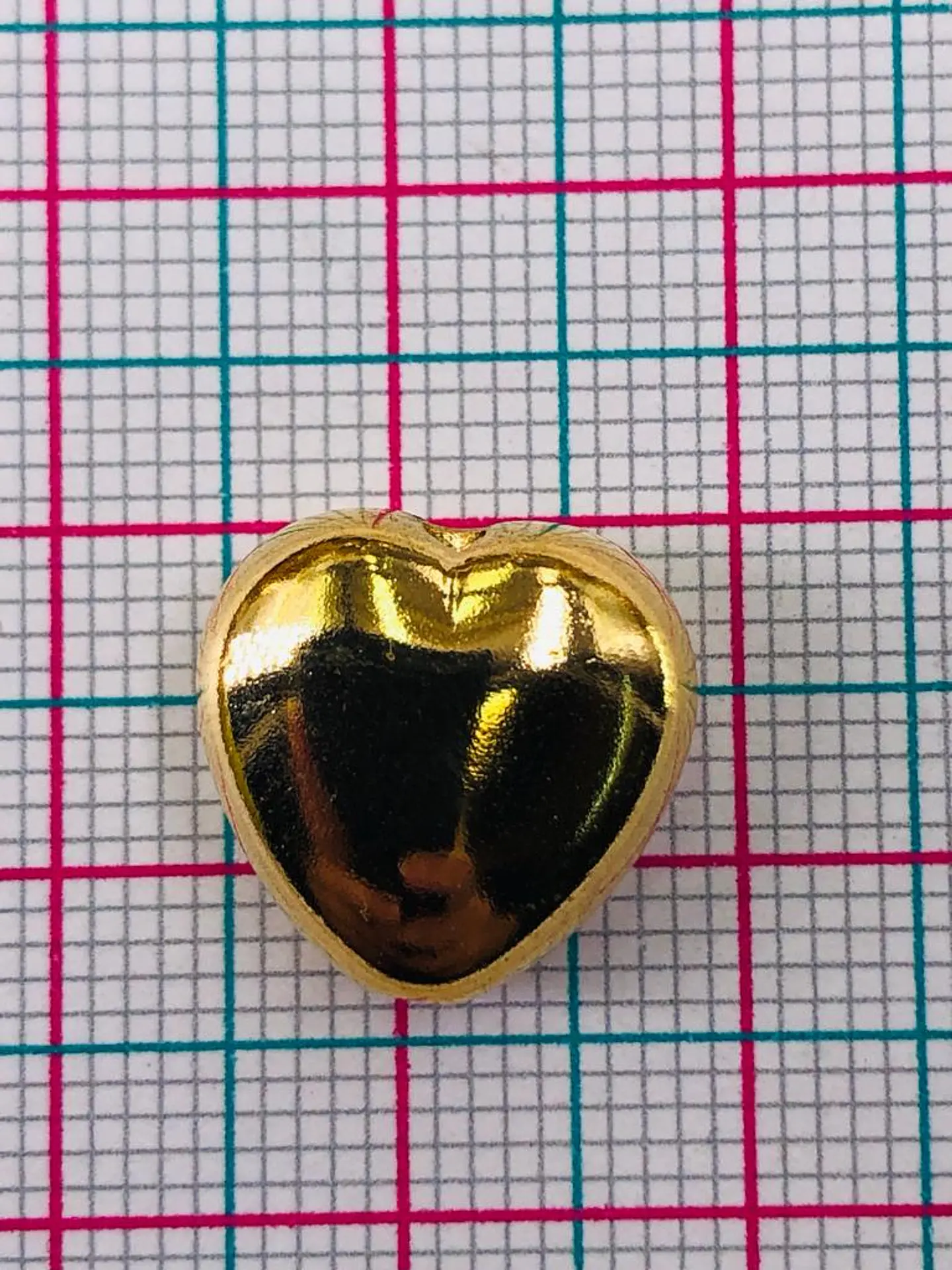CORAZÓN BAÑO DE ORO T1069                       2