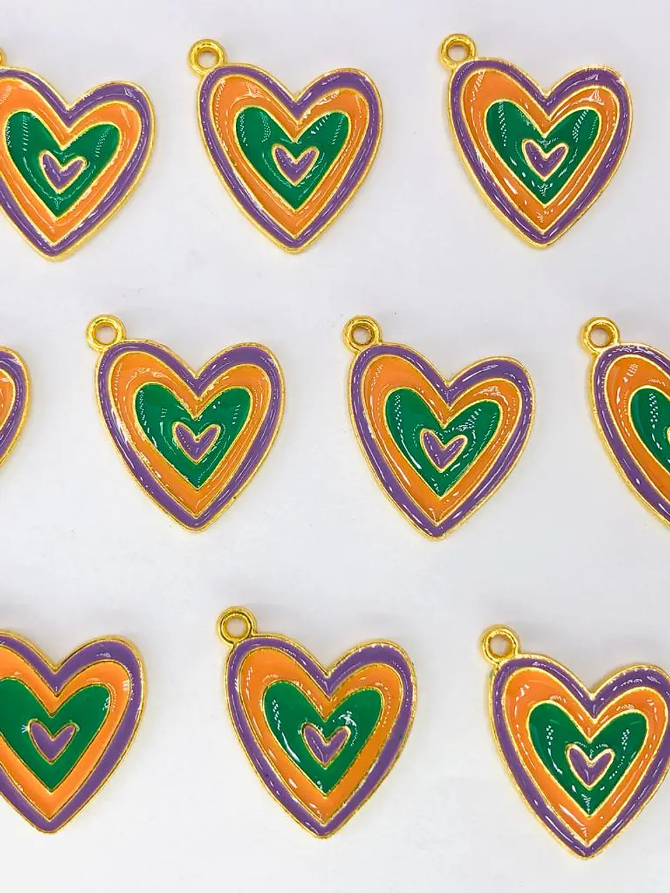 CORAZÓN COLORES EN ZAMAK A60370 1