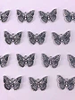 MARIPOSA GRANDE ZAMAK NIQUEL W-8417 - thumbnail 1