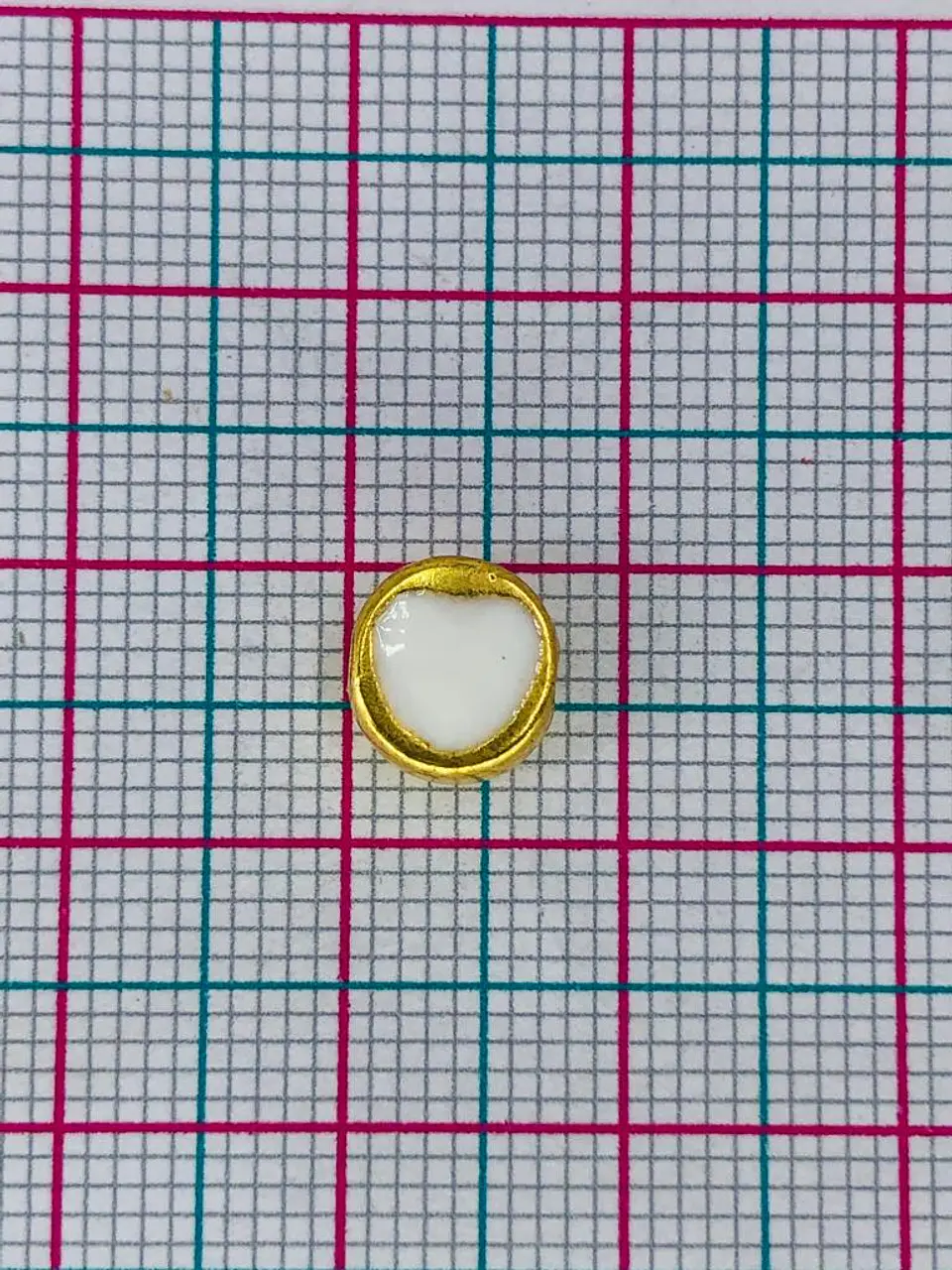 CIRCULO RESINA ZAMAK  DORADO B79536 2