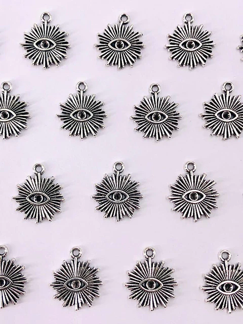OJO CON PUNTAS ZAMAK NIQUEL W-8379