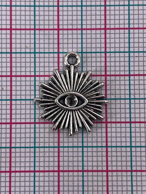 OJO CON PUNTAS ZAMAK NIQUEL W-8379