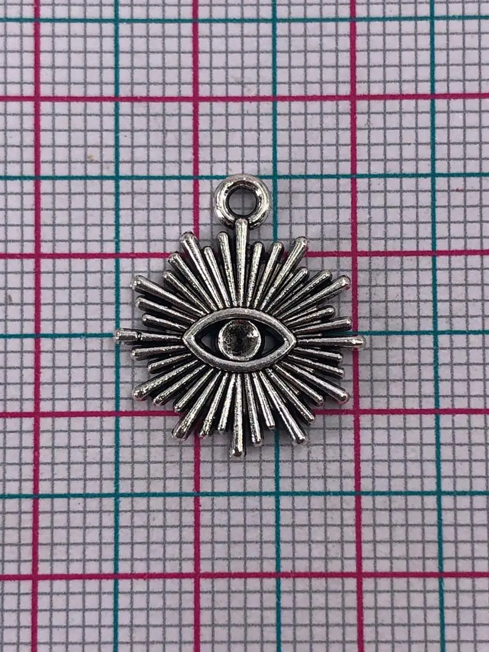 OJO CON PUNTAS ZAMAK NIQUEL W-8379 2