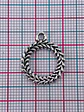 BROCHE ZAMAK NIQUEL W-8579 - Miniatura 2