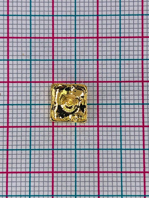 TOPO CUADRO GRABADO BAÑO DE ORO TZD0086