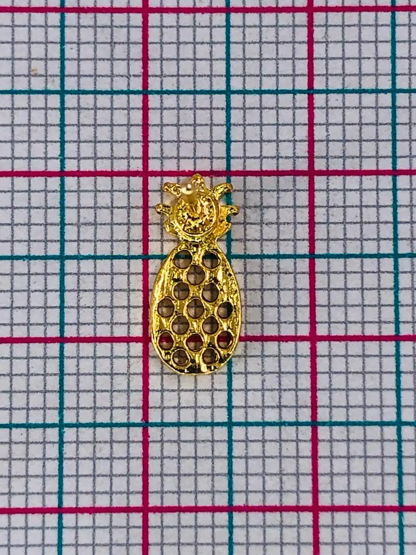 TOPO PIÑA BAÑO DE ORO TZD0060 2