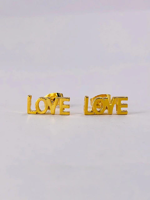 TOPO LOVE LISO BAÑO DE ORO TZD0088