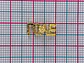 TOPO LOVE LISO BAÑO DE ORO TZD0088 - Miniatura 2