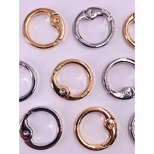 BROCHE ARO NIQUEL Y DORADO ZHBR09