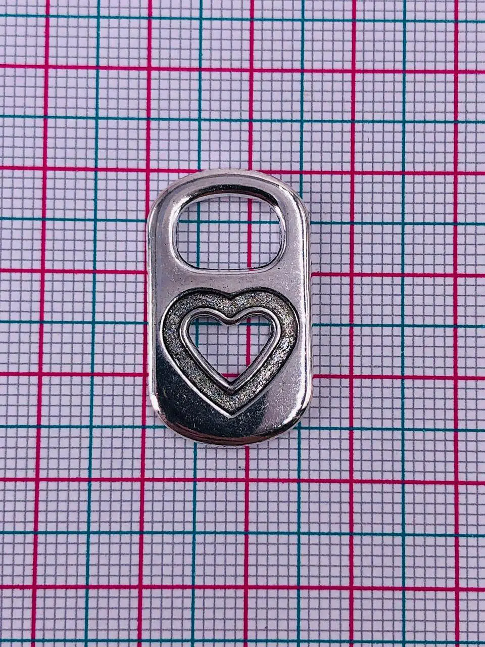 ANILLAS DE LATA EN CORAZÓN W-8671 2
