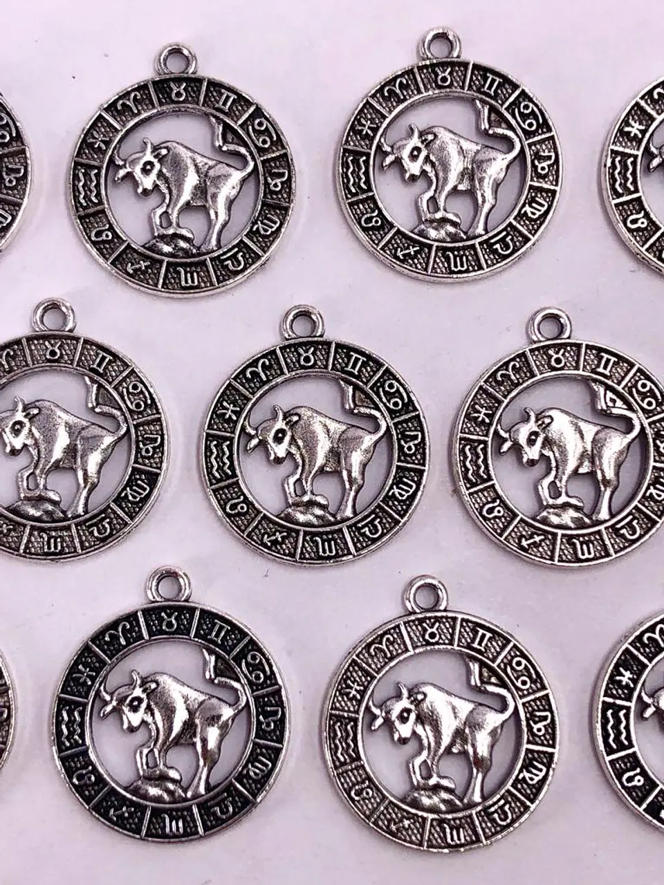 SIGNOS ZODIACALES ZAMAK NIQUEL W-8763 1
