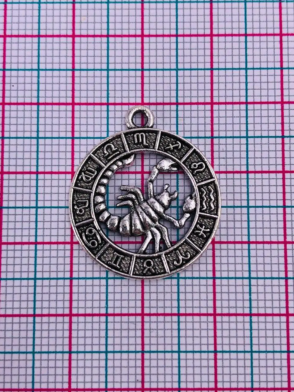 SIGNOS ZODIACALES ZAMAK NIQUEL W-8763 2