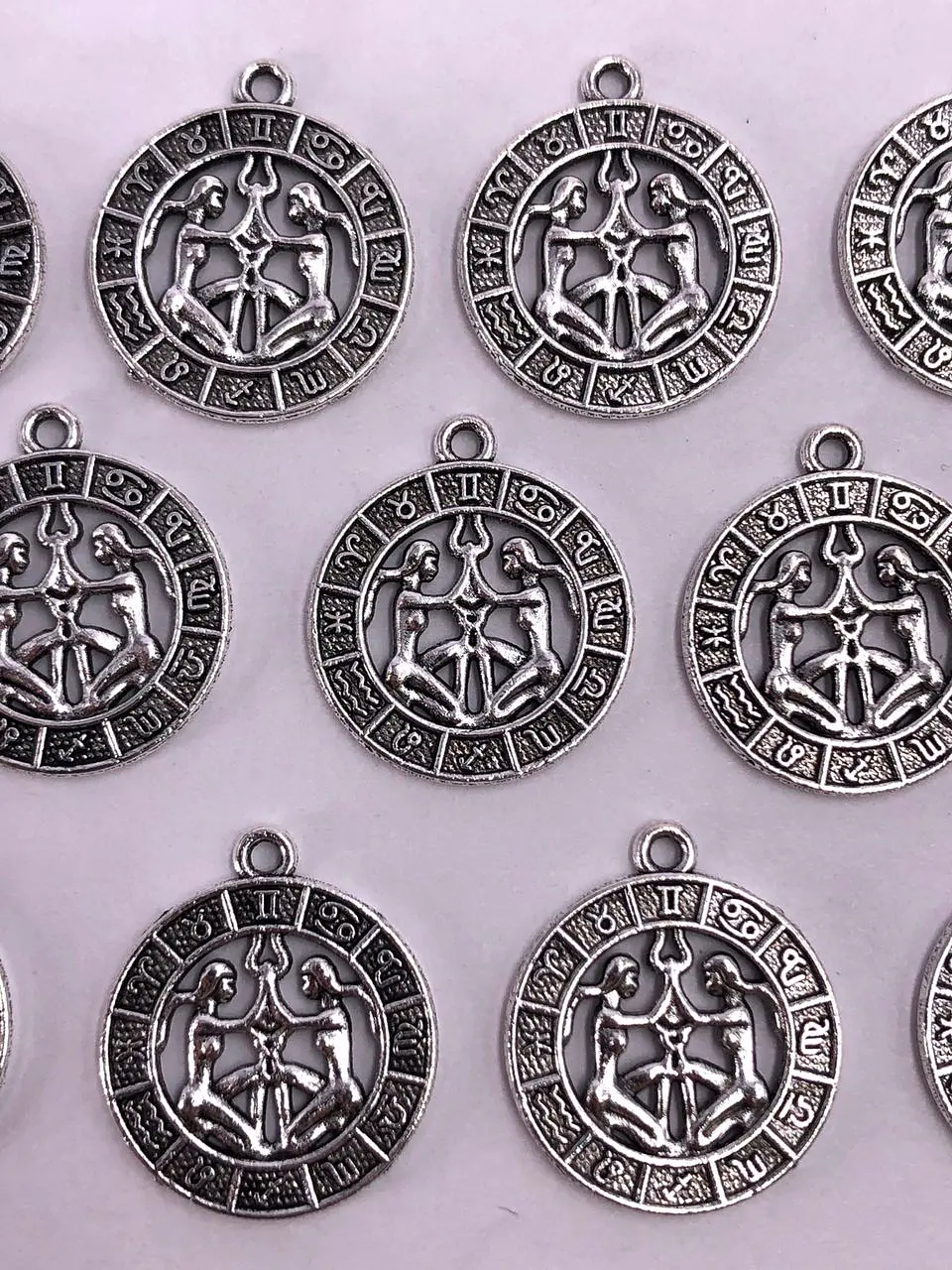 SIGNOS ZODIACALES ZAMAK NIQUEL W-8763 7