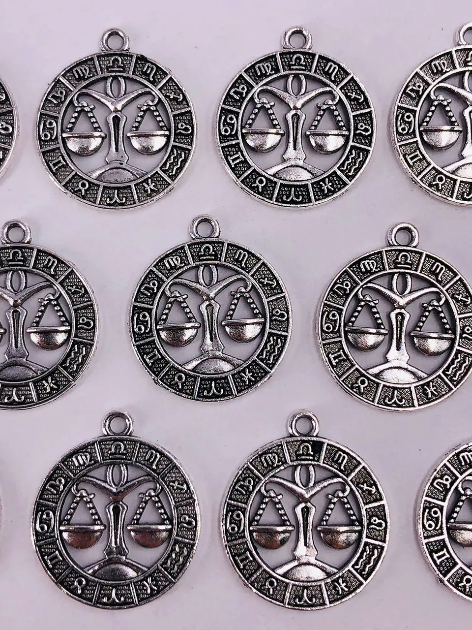 SIGNOS ZODIACALES ZAMAK NIQUEL W-8763 9