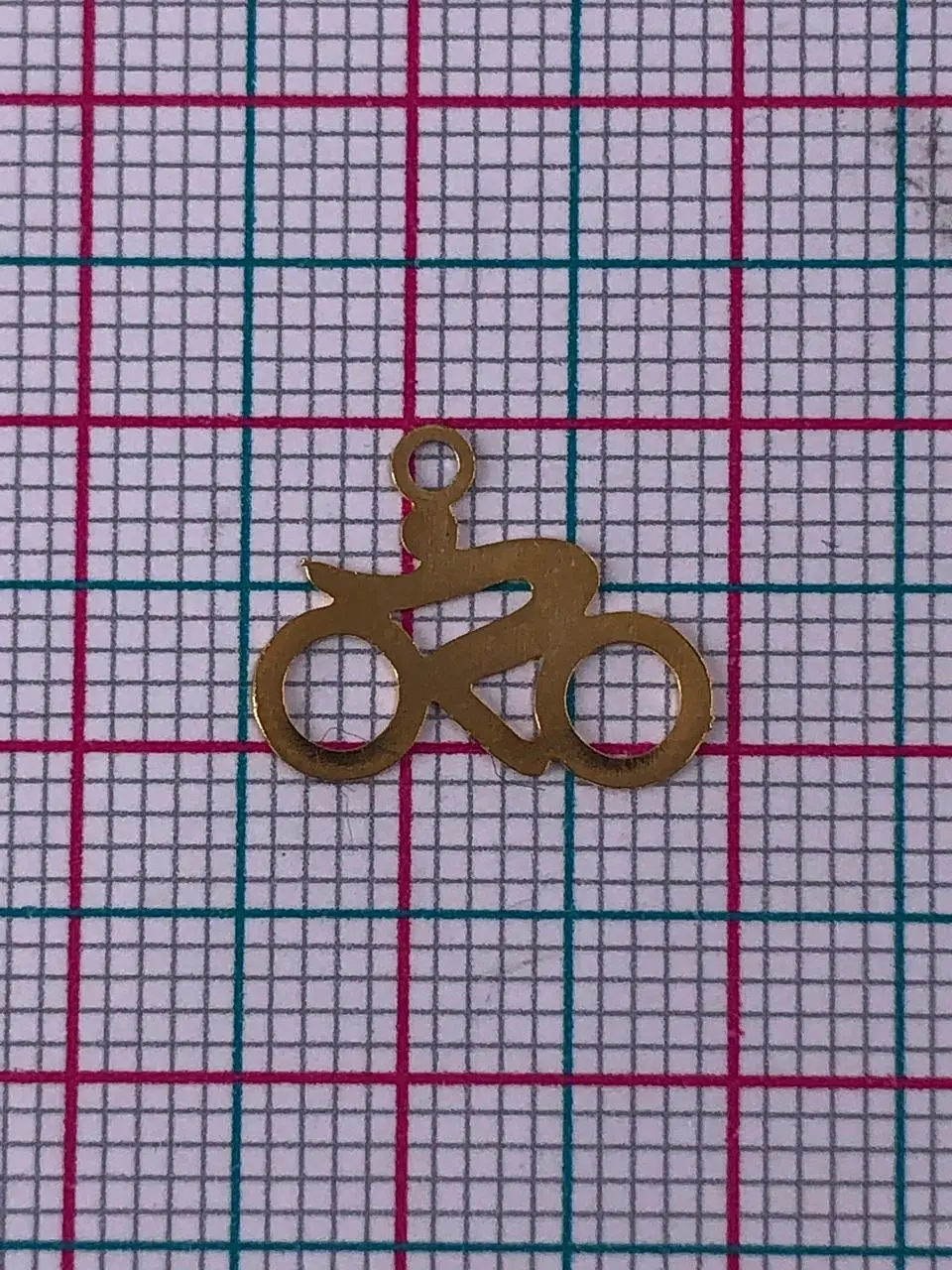 BICICLETA MINI DIJE BAÑO DE ORO T2509                           2