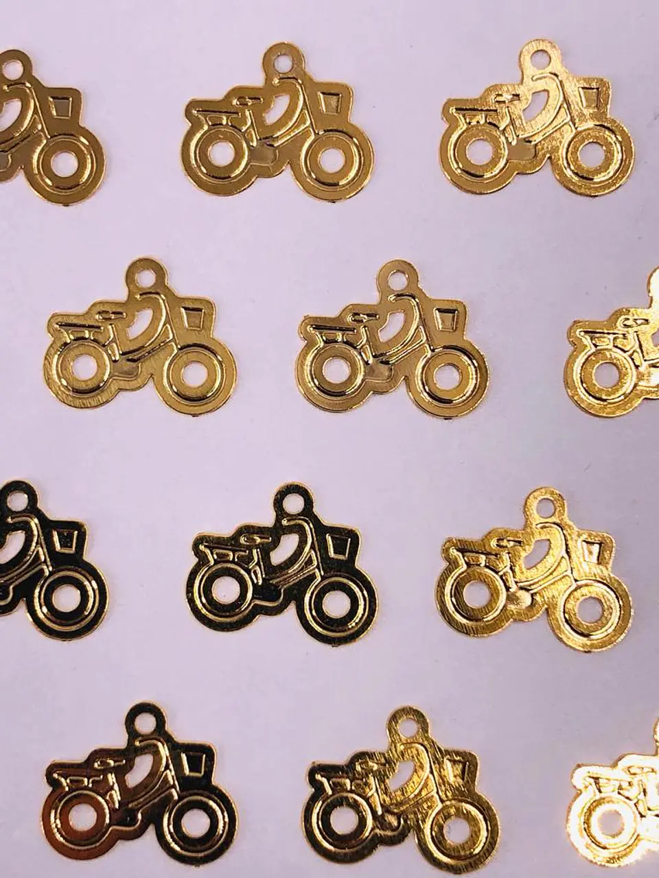 BICICLETA MINI DIJE BAÑO DE ORO FT-27-GOLD                           1