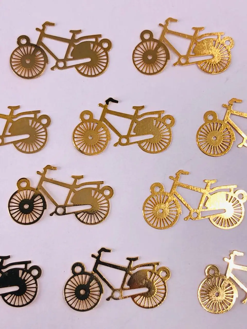 BICICLETA MINI DIJE BAÑO DE ORO PT-091                                      1
