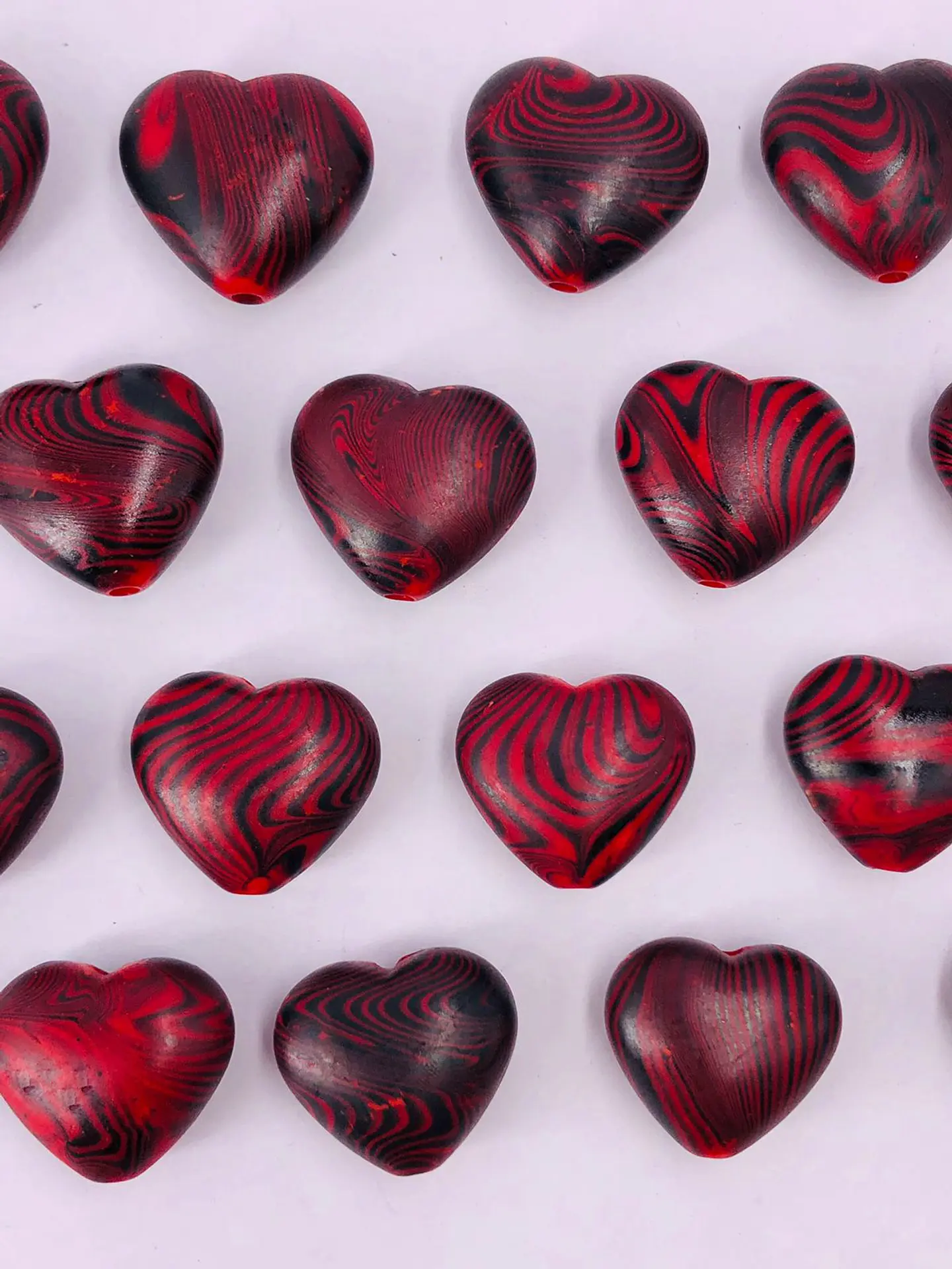 CORAZÓN 27MM MATE (ELIGE TU COLOR FAVORITO )  A175 5