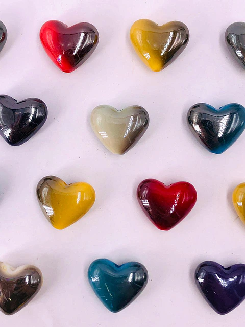 CORAZÓN 20MM MATE (ELIGE TU COLOR FAVORITO) S209